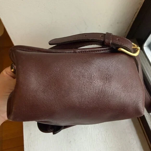 Vintage Coach daypack (mahogany) - Picture 8 of 13